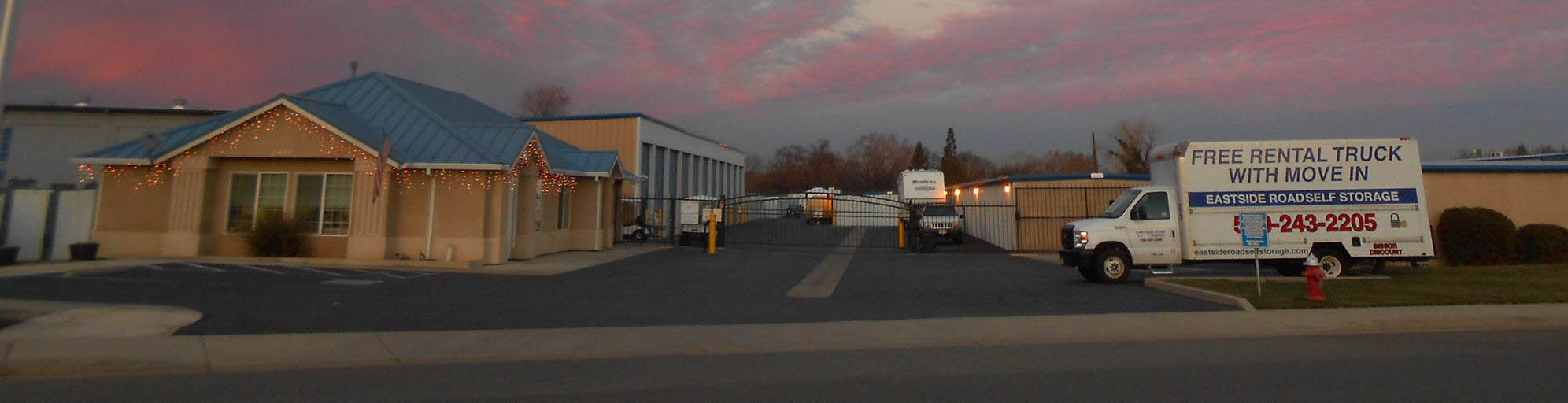 Self Storage Units in Redding CA East side road self storage