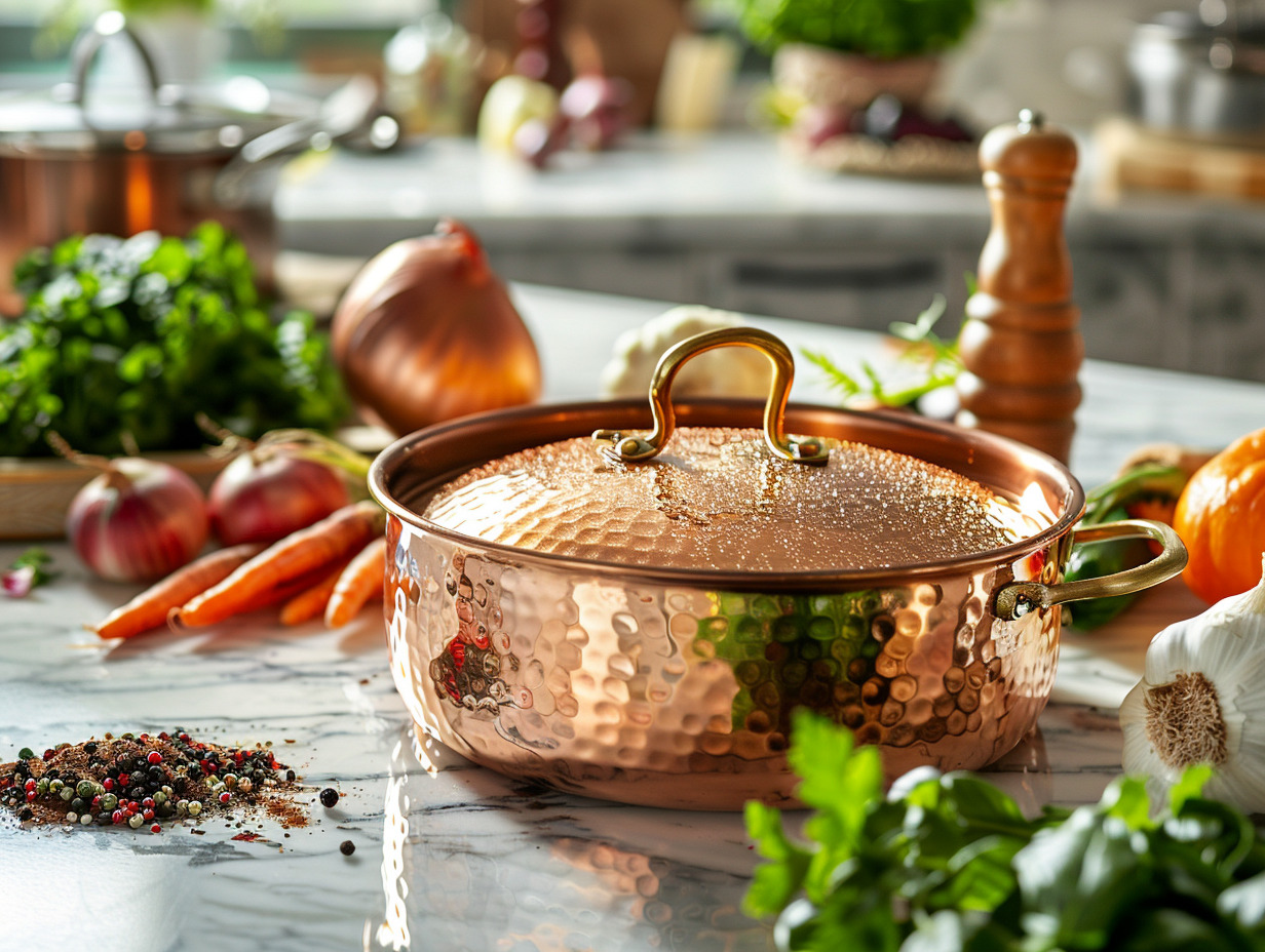 Casserole en cuivre avantages, entretien et comparatif des prix Easy Cooking