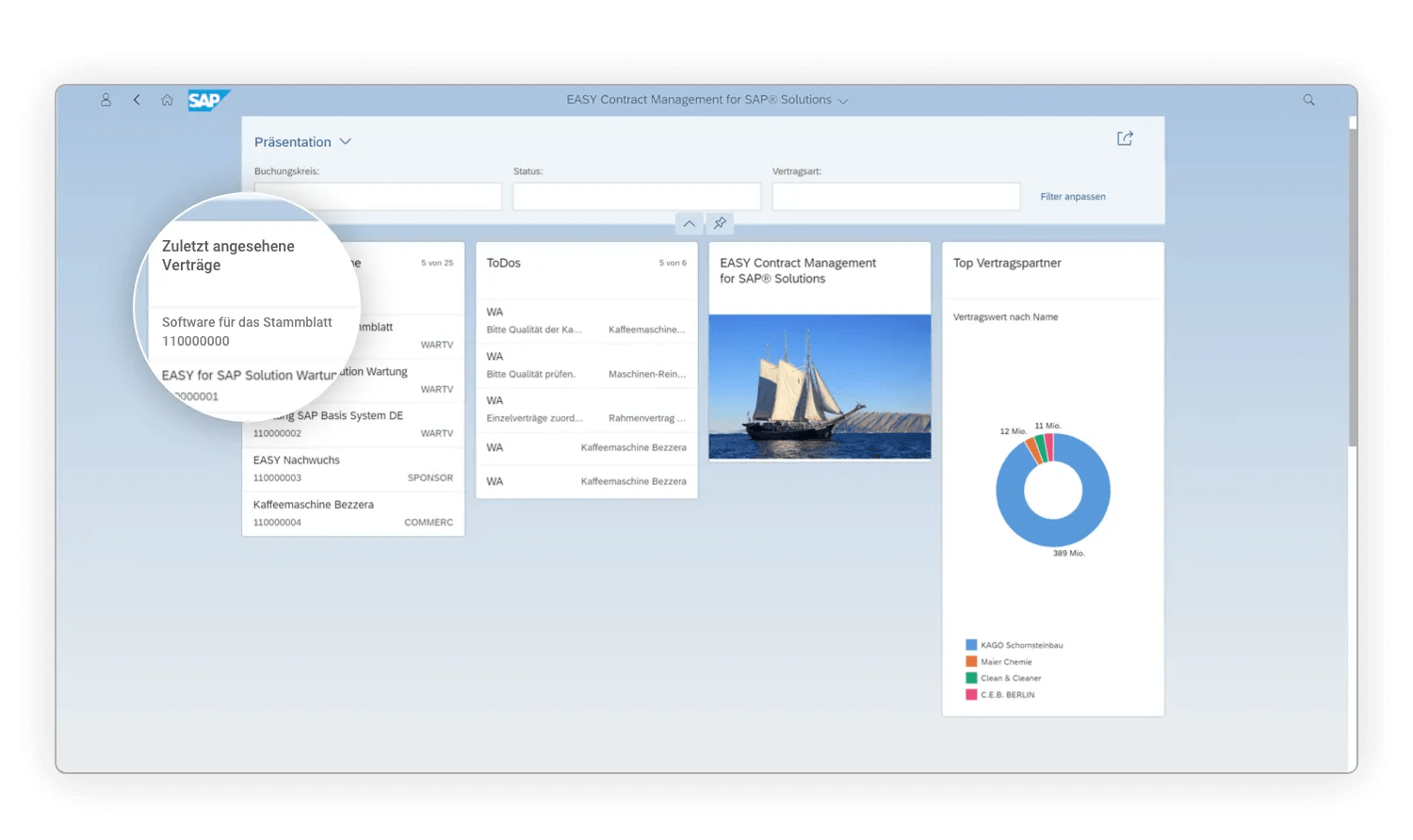 Contract Management for SAP