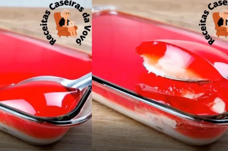 Cheap Dessert with Gelatin