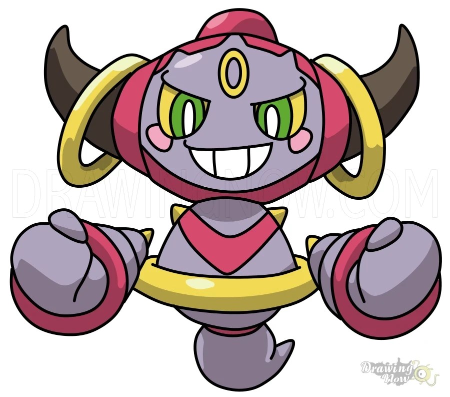 Legendary And Rare Pokemon Hoopa Coloring Page Free P vrogue.co