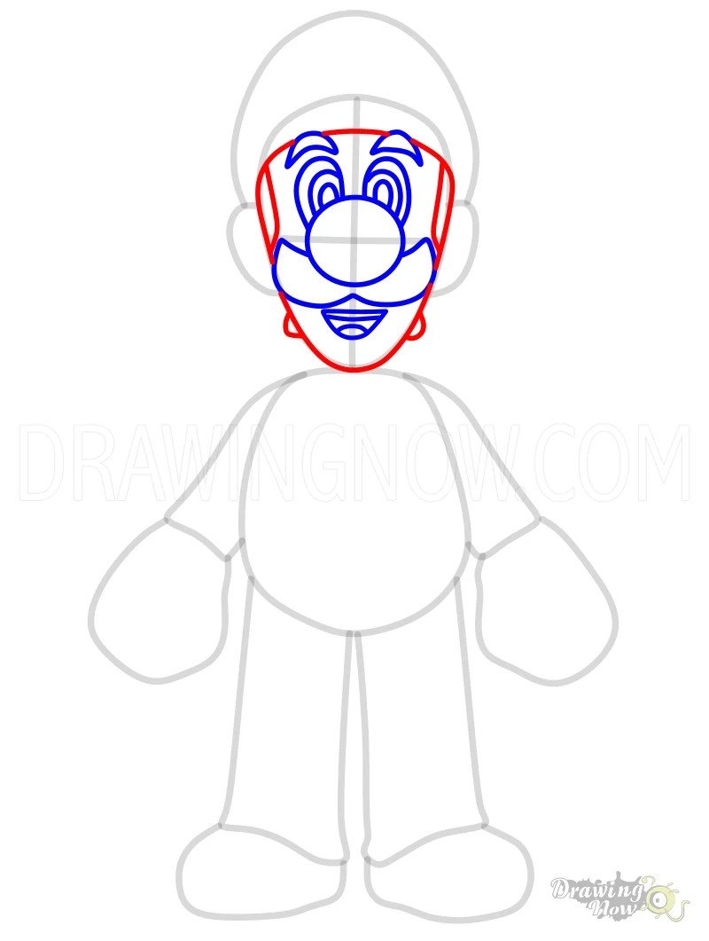 How to Draw Luigi DrawingNow