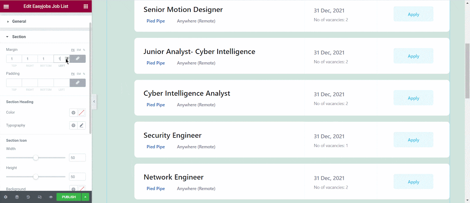 How To Design Job Board Or Job Posting Page Using Elementor?