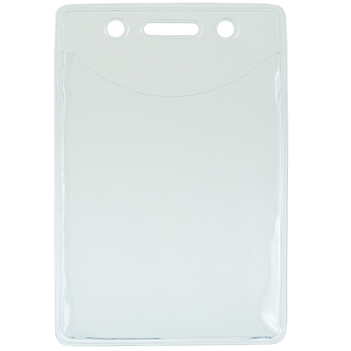 Premium Heavy Duty Clear Vinyl Badge Holder Vertical 506N EasyBadges