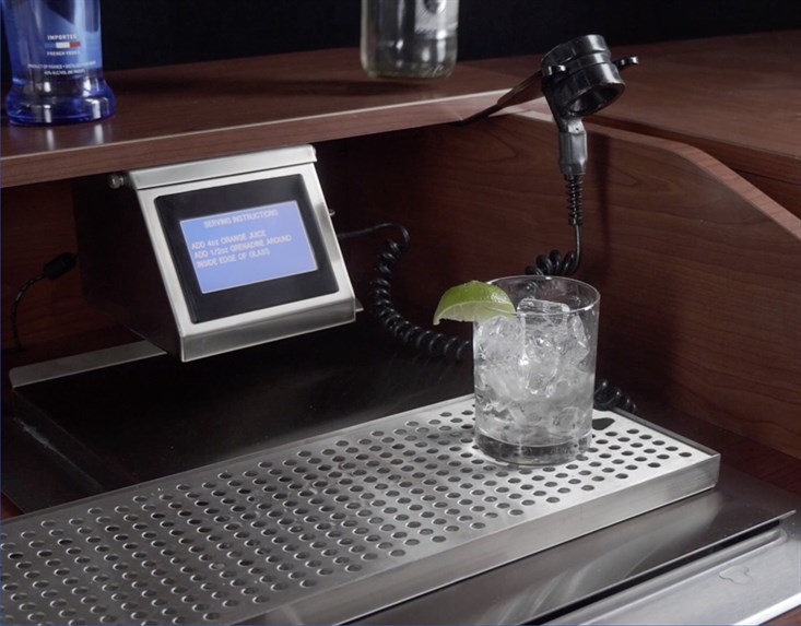 Cocktail Service Station Liquor Dispensing Systems EasyBar