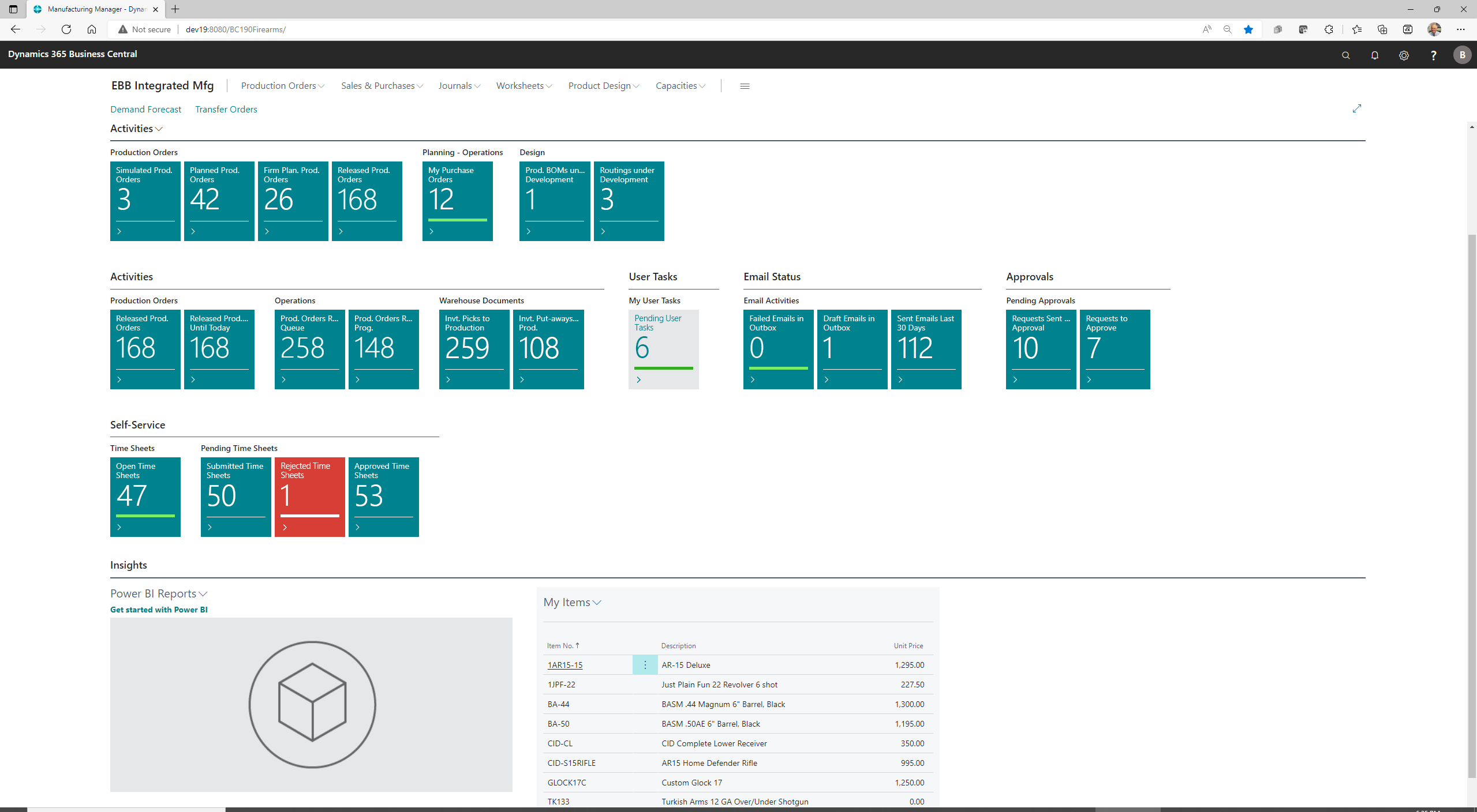 Firearms Manufacturing SoftwareERP for Firearms Manufacturers