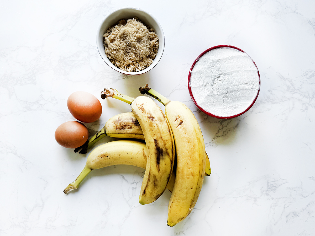 4 Ingredient Banana Bread SO easy! Easy Breakfast Ideas