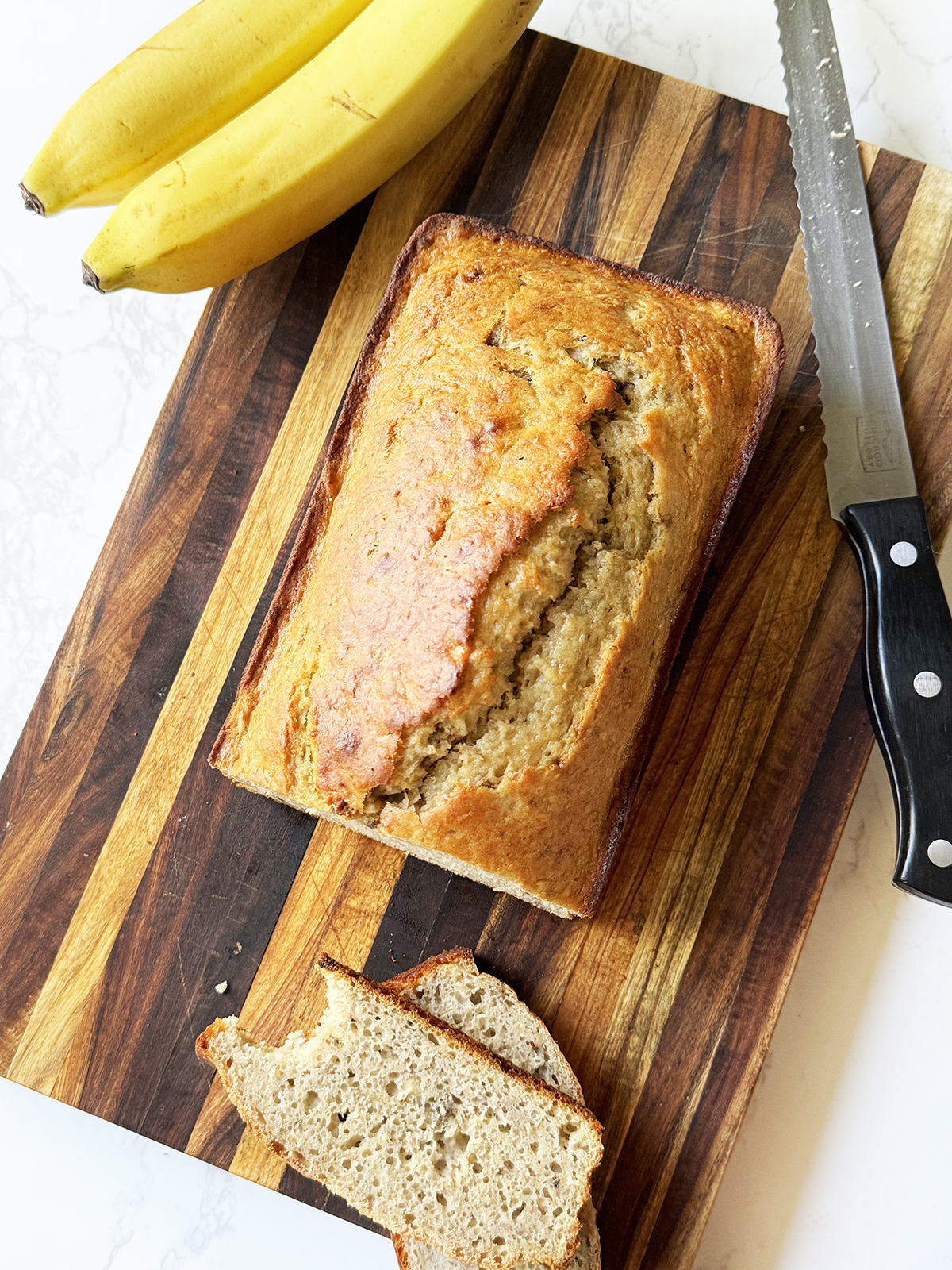 4 Ingredient Banana Bread SO easy! Easy Breakfast Ideas