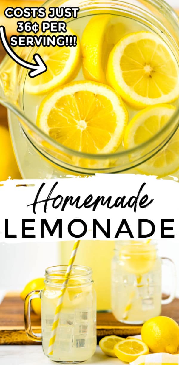 Homemade Lemonade Recipe Easy Budget Recipes