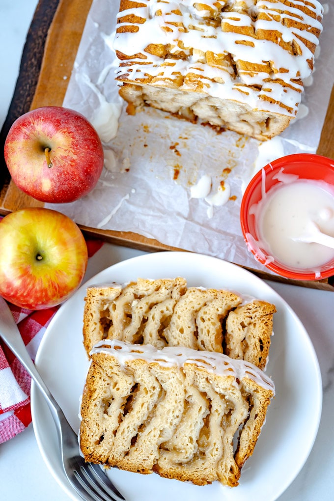 Shortcut Apple Fritter Bread Easy Budget Recipes