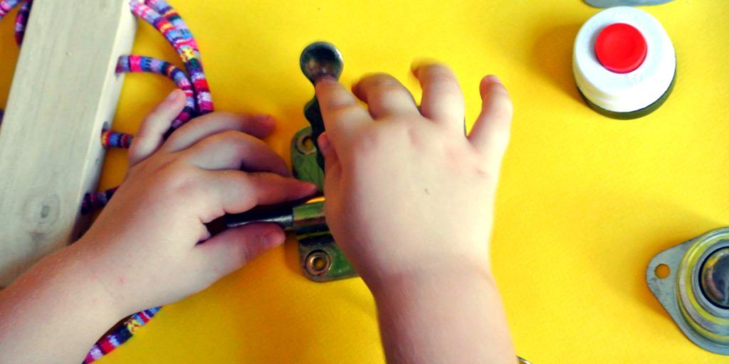 Using Busy Board for Autism Disorders and Some Disabilities