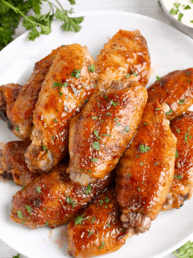 Sweet Chili Chicken Wings (Baked) Story Easy Chicken Recipes