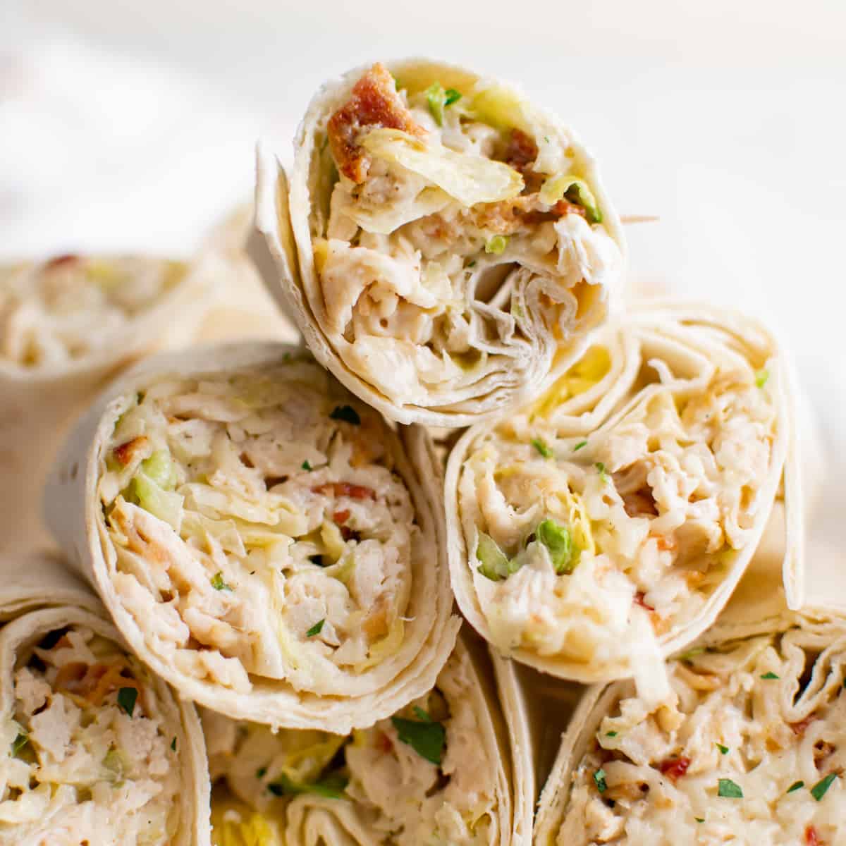 Chicken Ranch Wraps Recipe Recipe Cart