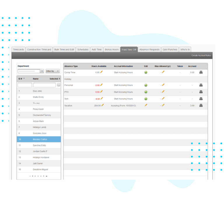 Time and Attendance Software EasyClocking