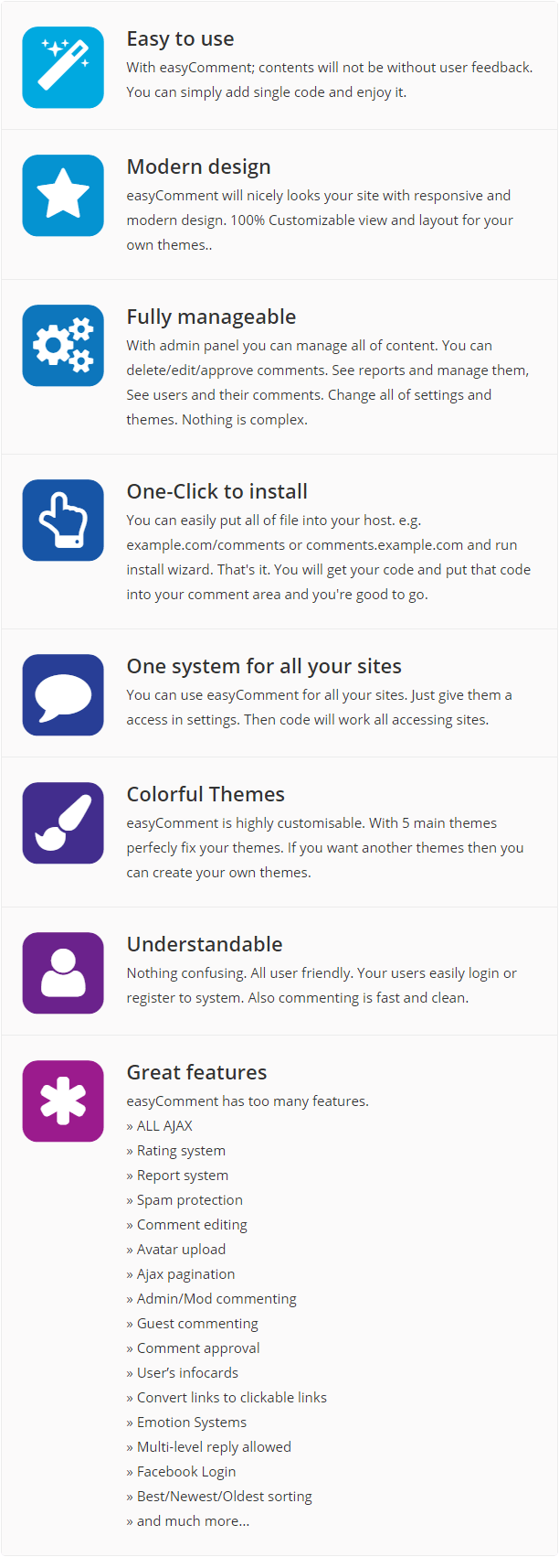 easyComment – Php Comment Script - 1