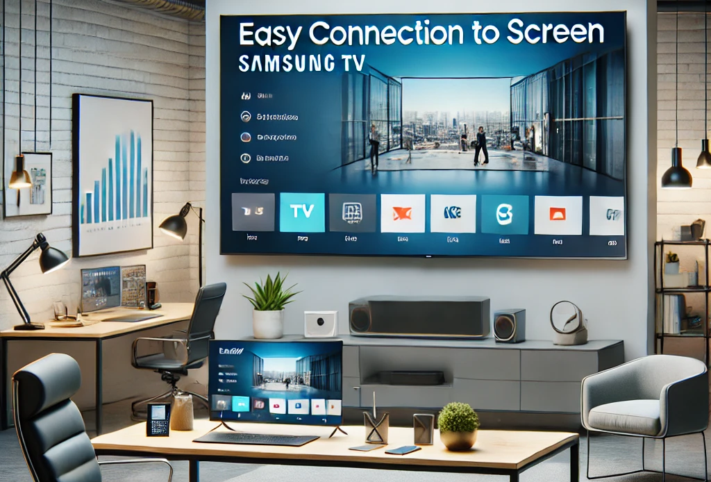 Samsung TVの潜在能力を最大限に引き出す方法Easy Connection to Screen' Samsung TVをあらゆる