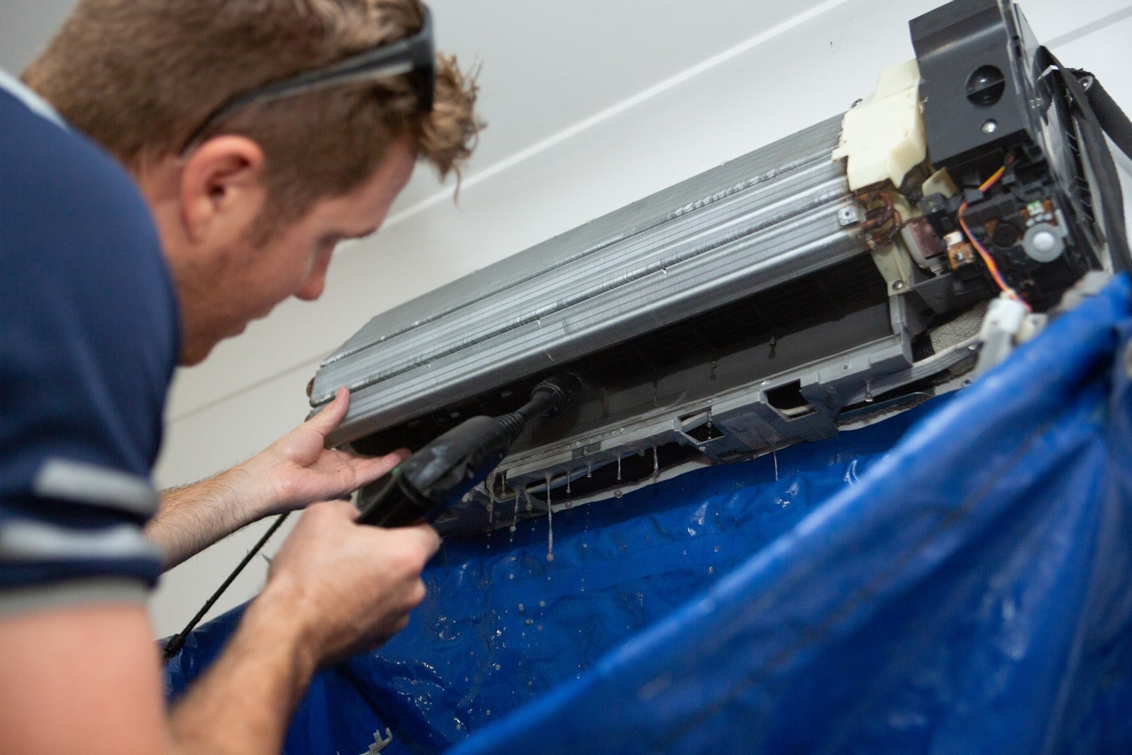 Air Conditioner Cleaning We Use Non Toxic, Non Acidic Cleaning Agents