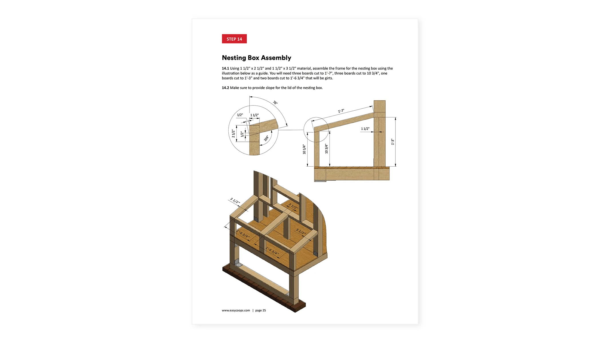 5x4 SpaceSaving Chicken Coop Plans For 8 Chickens Easy Coops™