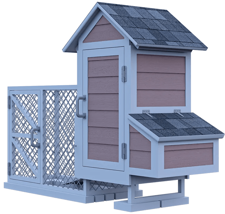 2x6 Extra Small Chicken Coop For 6 Chickens Easy Coops™