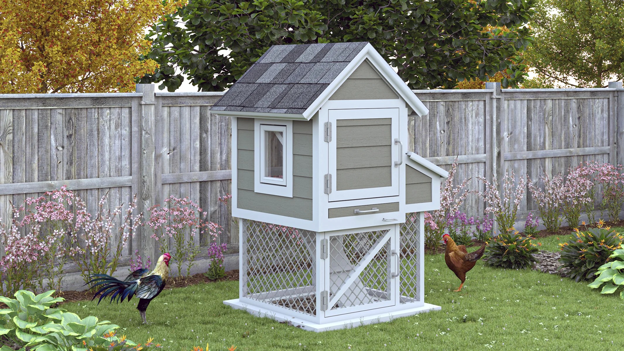 3x3 BudgetFriendly Chicken Coop Plans For 6 Chickens Easy Coops™