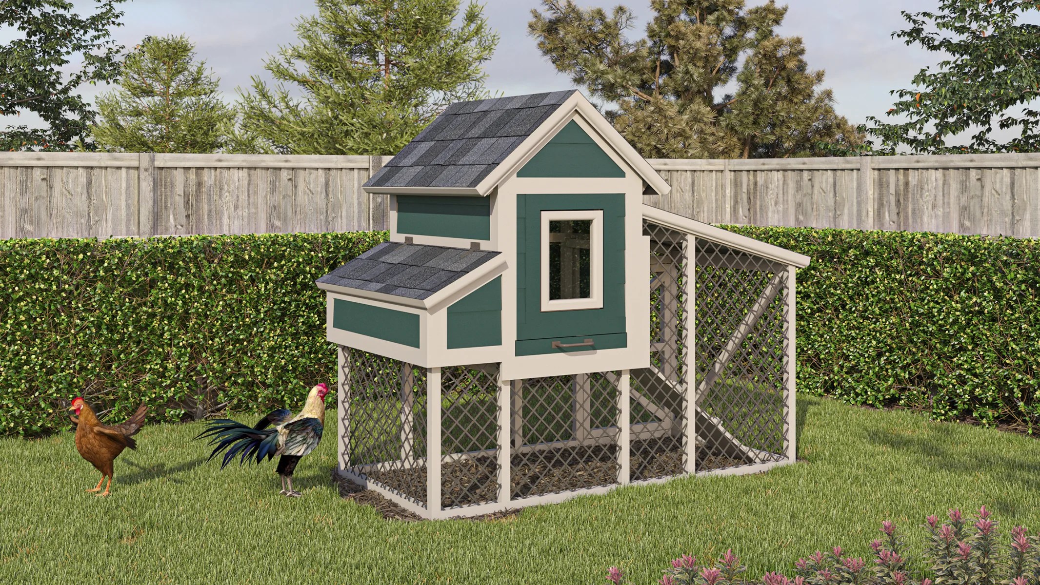 3x6 Small Chicken Coop Plans For 6 Chickens Easy Coops™