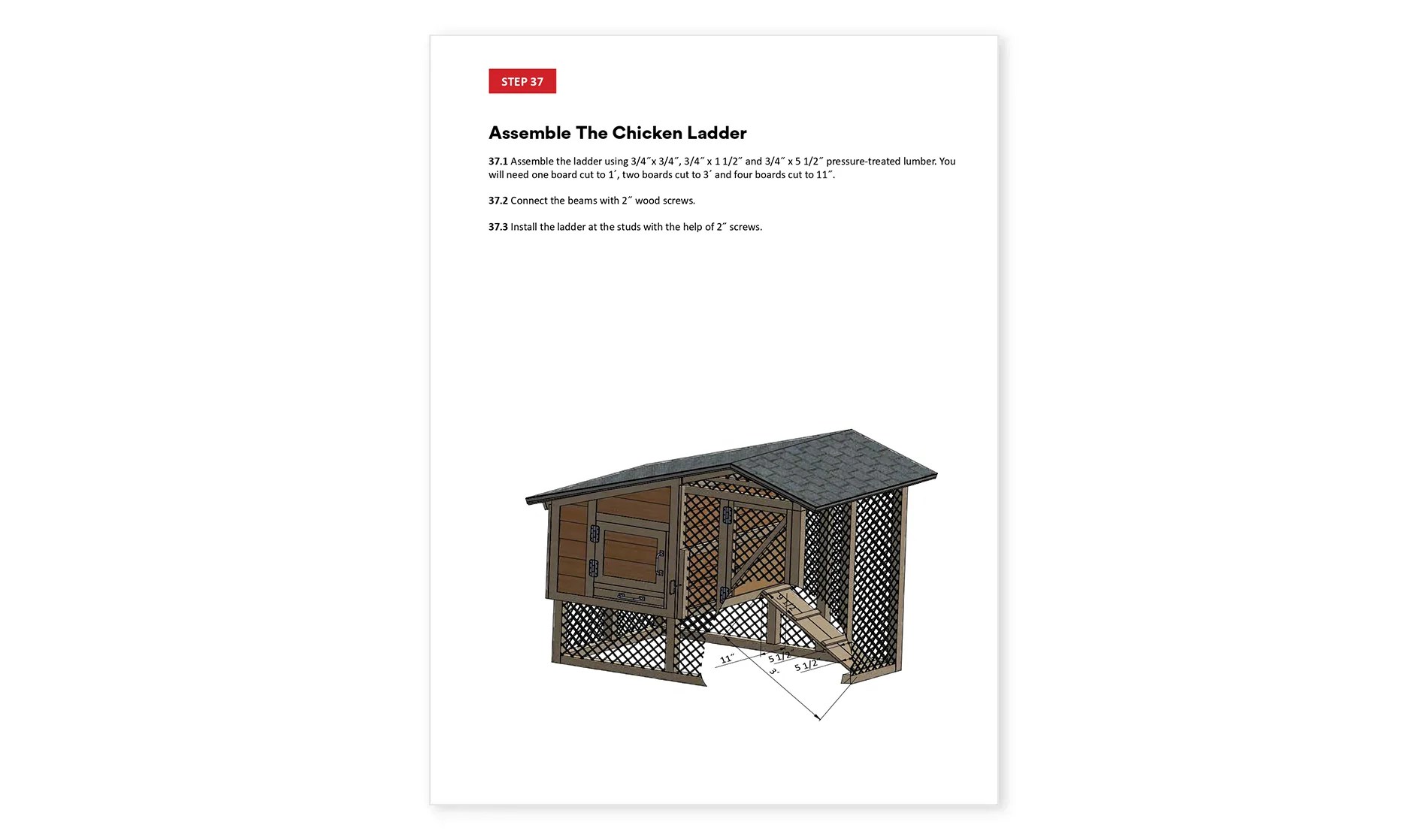 4x6 Medium Chicken Coop Plans For 10 Chickens Easy Coops™