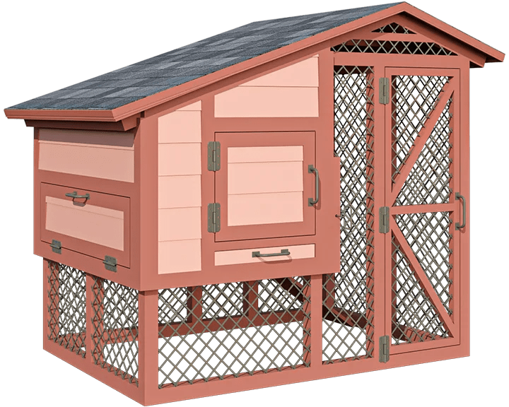 4x6 Medium Chicken Coop Plans For 10 Chickens Easy Coops™