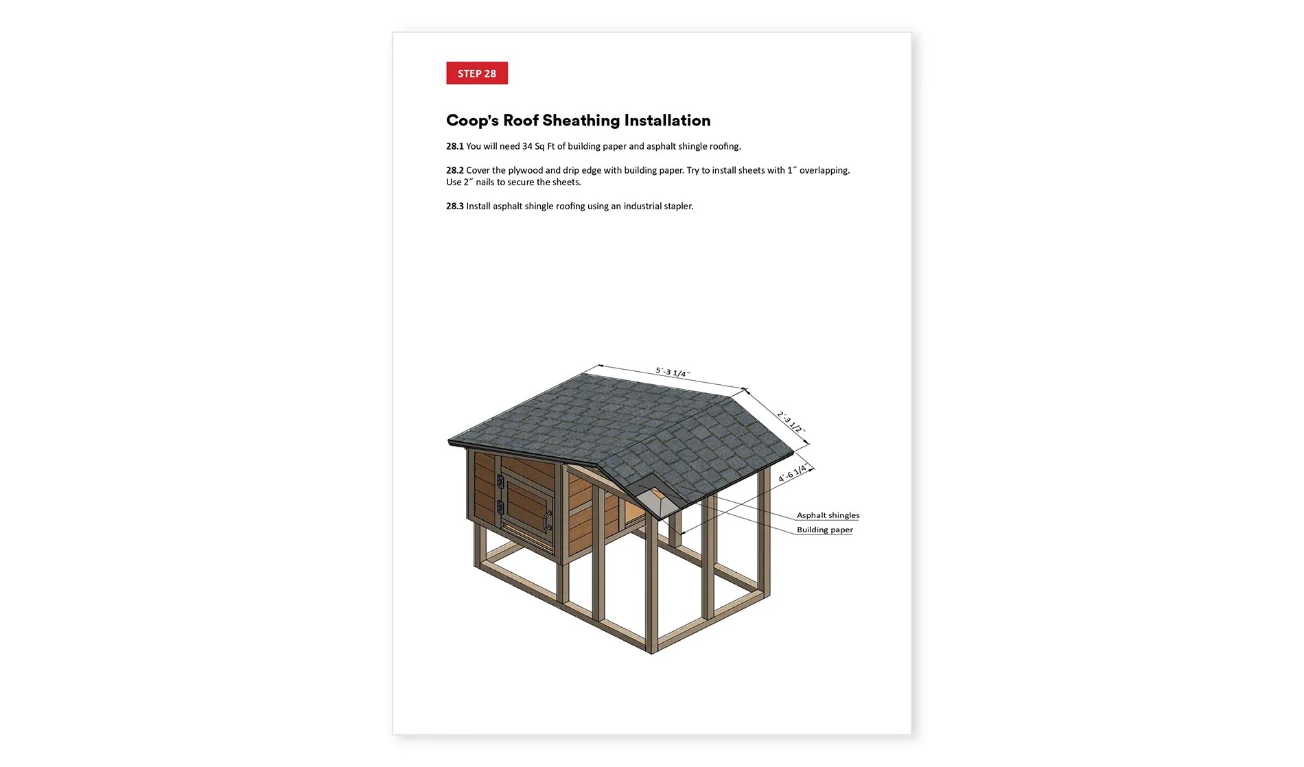 4x6 Medium Chicken Coop Plans For 10 Chickens Easy Coops™