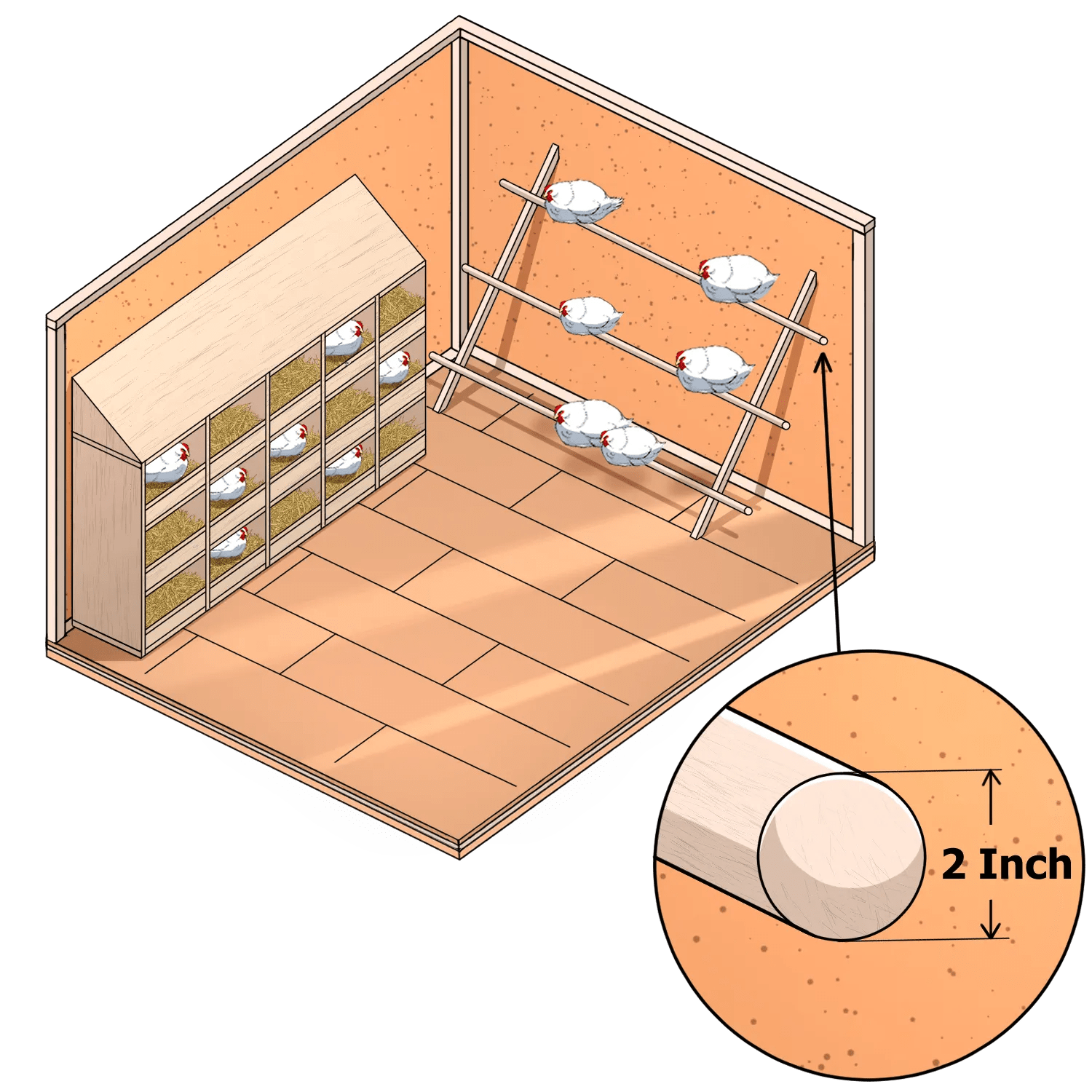 Building a Safe and Comfortable Chicken Coop Housing Easy Coops™