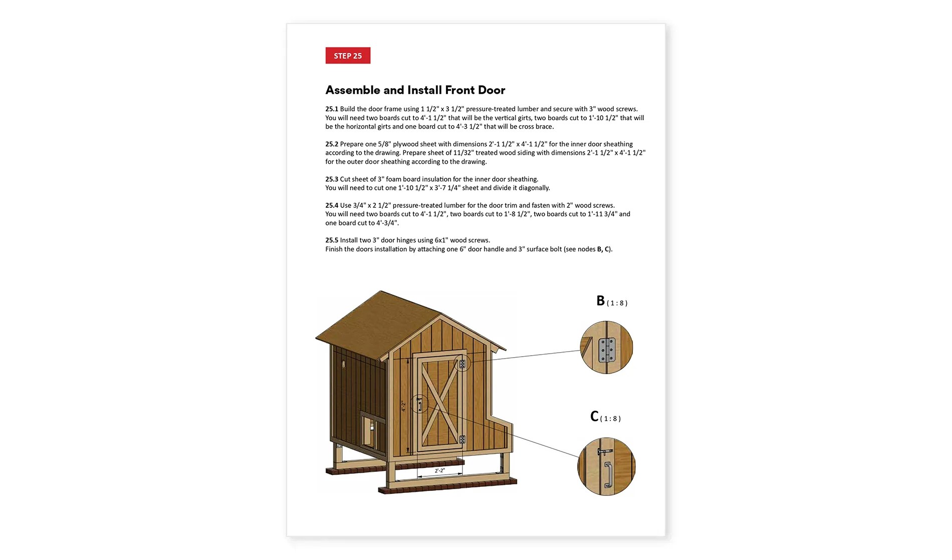 6x6 AmishInspired Chicken Coop Plans Easy Coops™