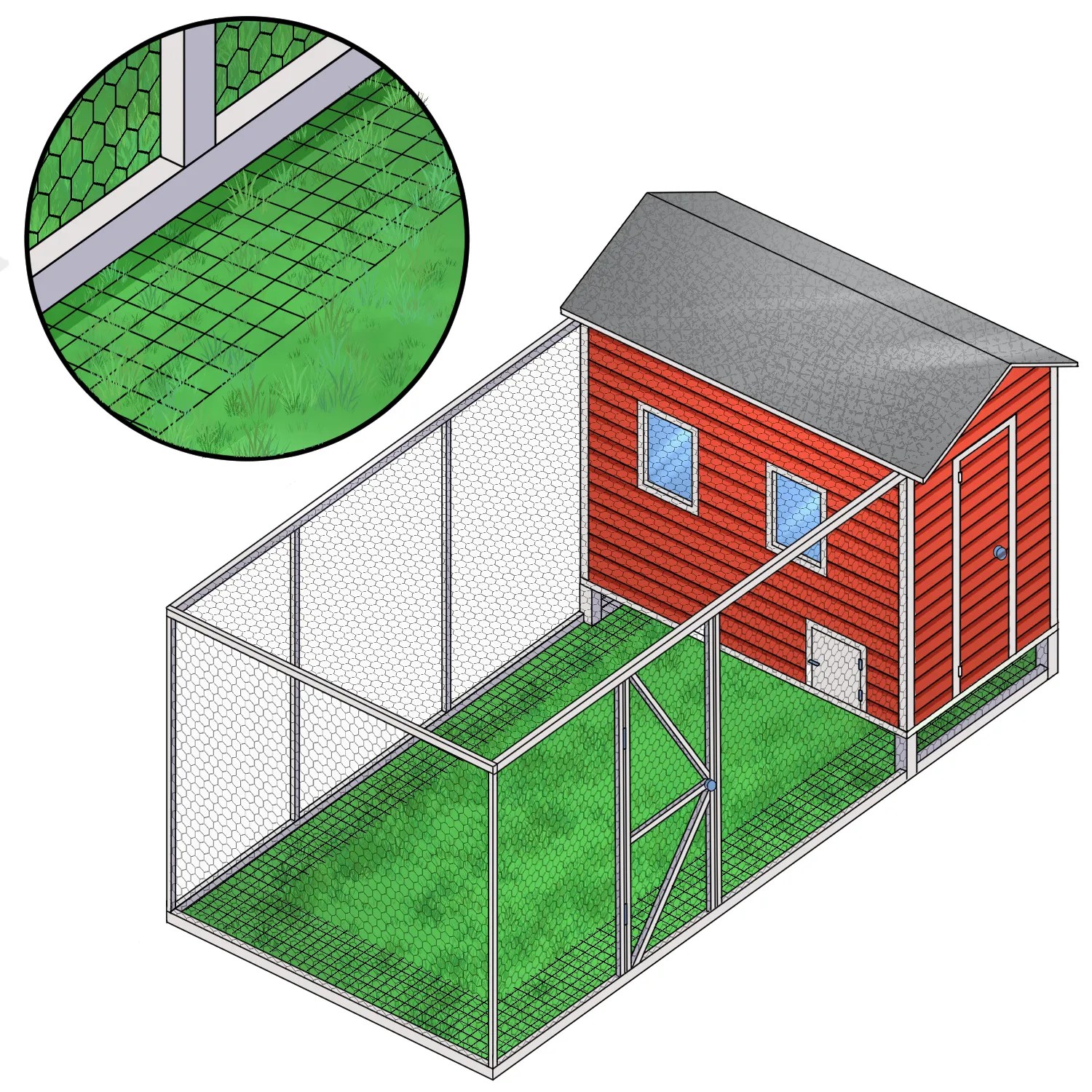 Top 10 Ideas for a Predatorproof Chicken Coop Easy Coops™