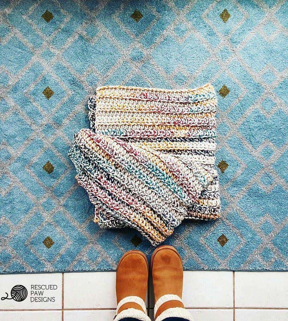 Chunky Crochet Blanket Pattern & Yarn Crochet Afghan Easy Crochet