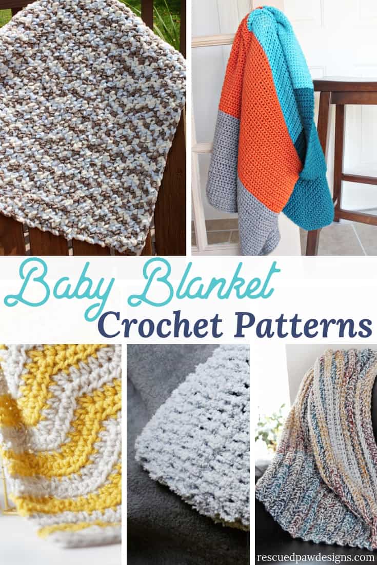 Free & Easy Crochet Baby Blanket Patterns Easy Crochet