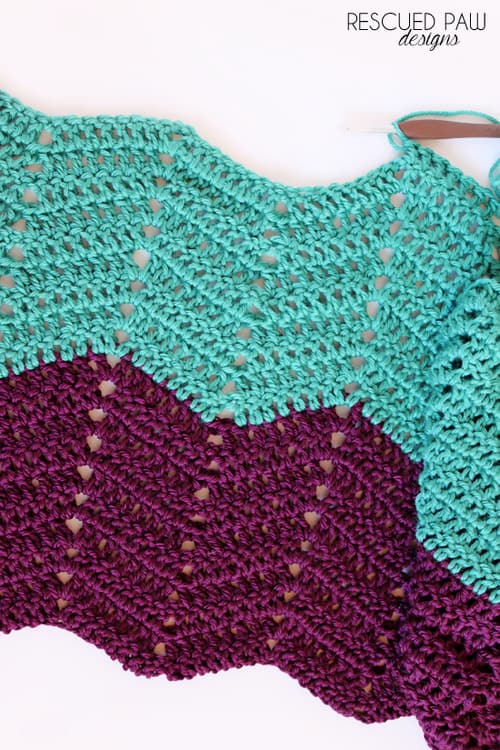 How to Crochet a Ripple Blanket Easy Crochet Patterns