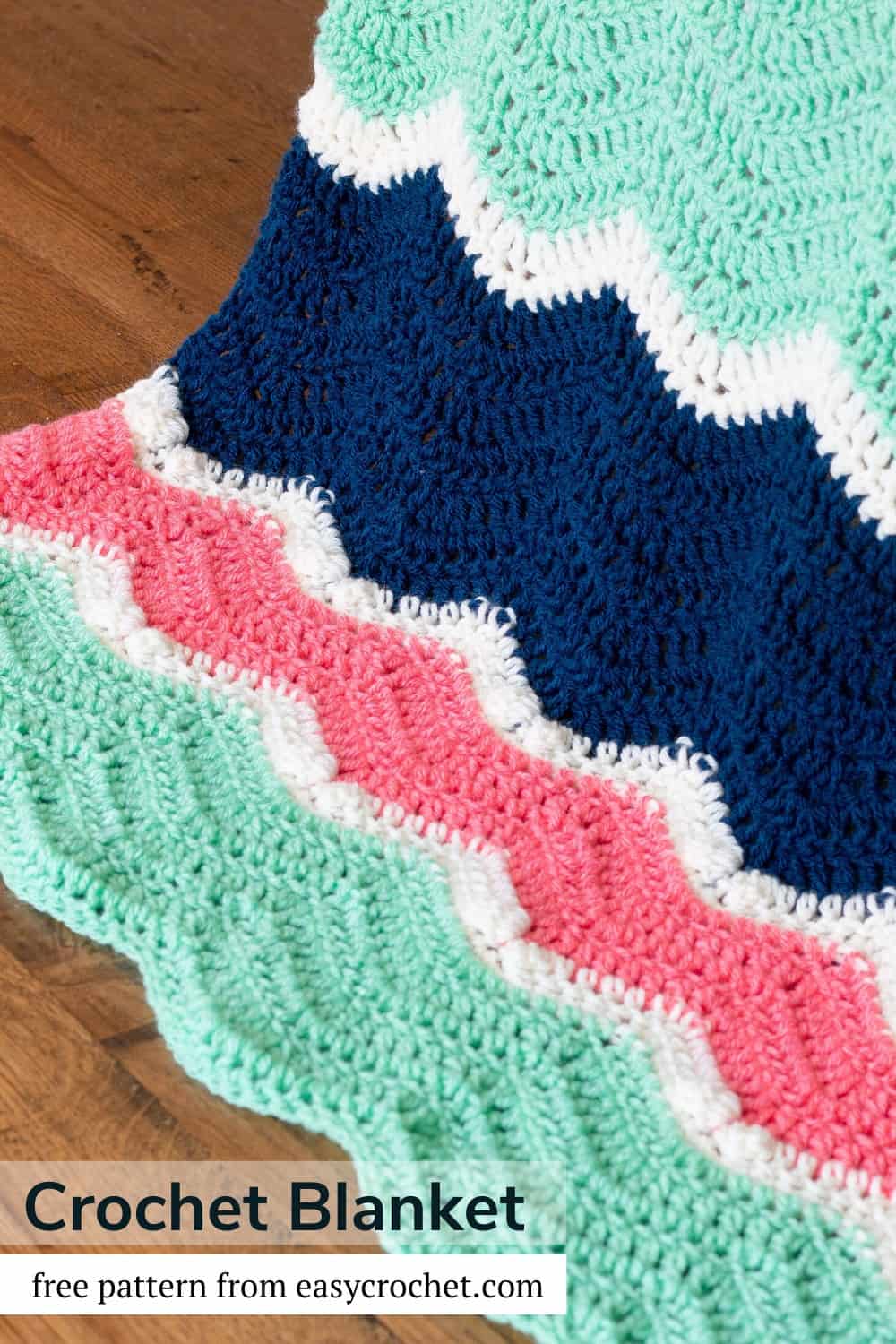 Single Stitch Crochet Blanket Pattern