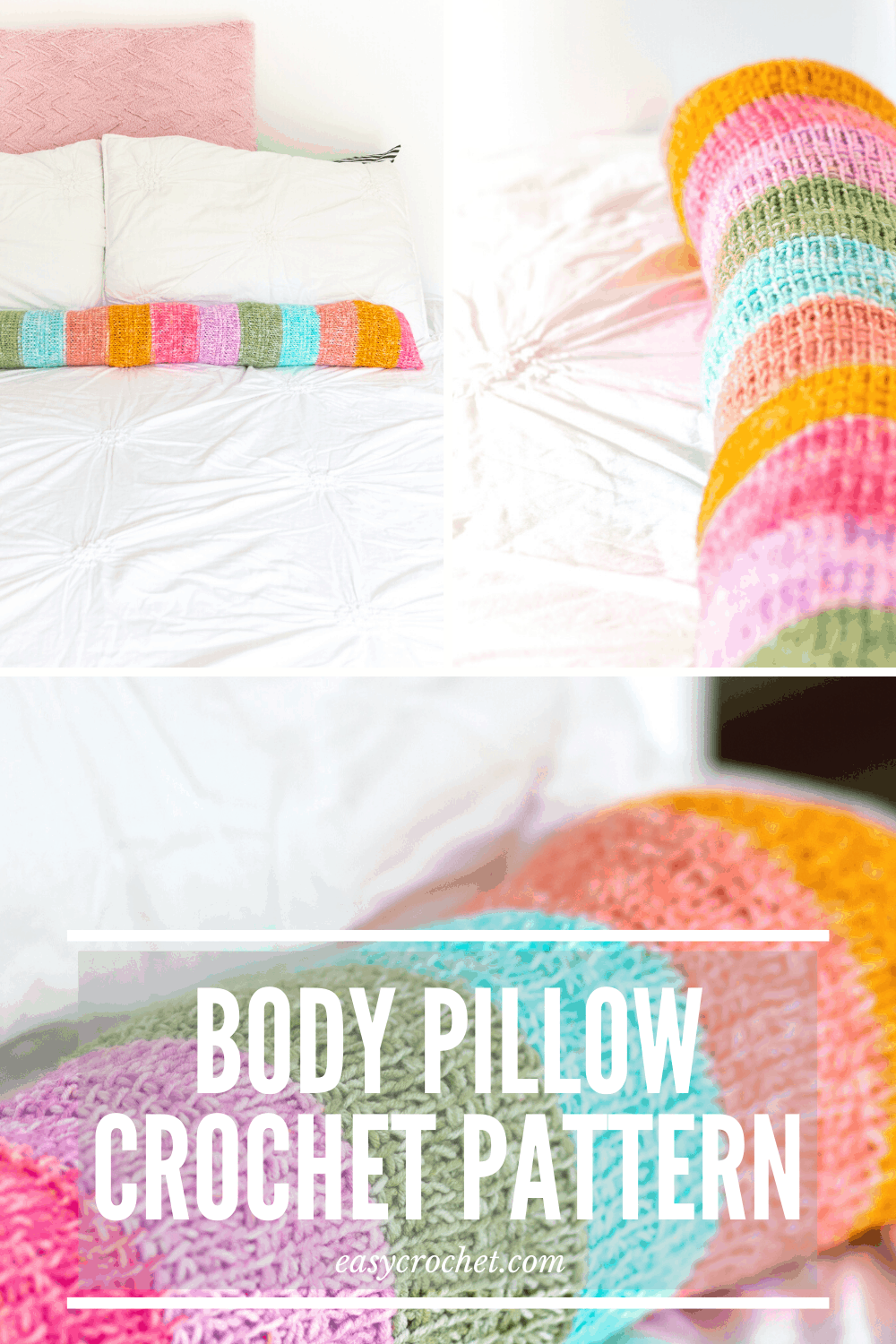 Free Crochet Body PIllow Pattern Easy Crochet Patterns