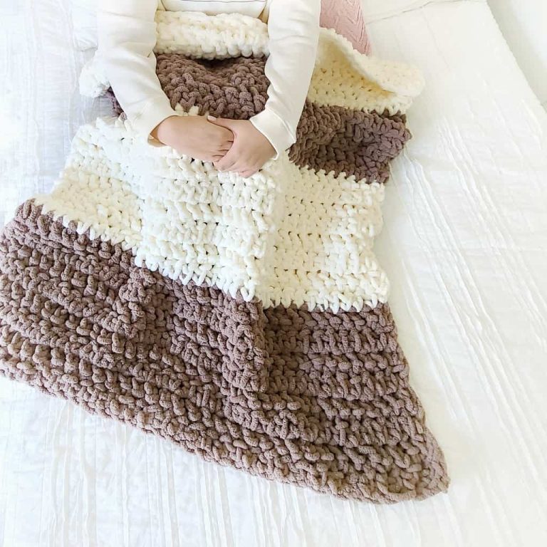 How Many Skeins Of Bernat Big Blanket Yarn To Make A Blanket at Judith