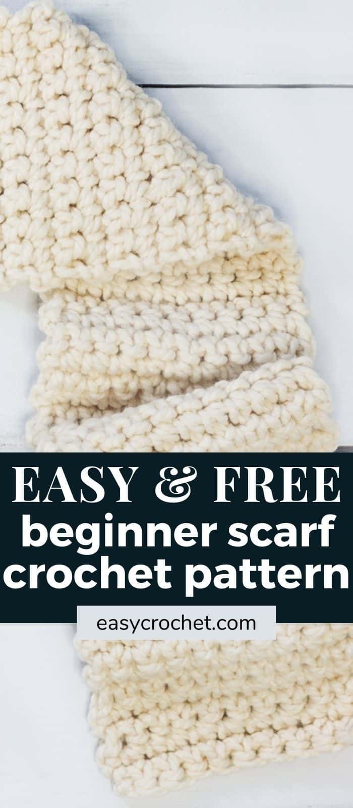 How to Crochet a Scarf for Beginners Easy Crochet Patterns