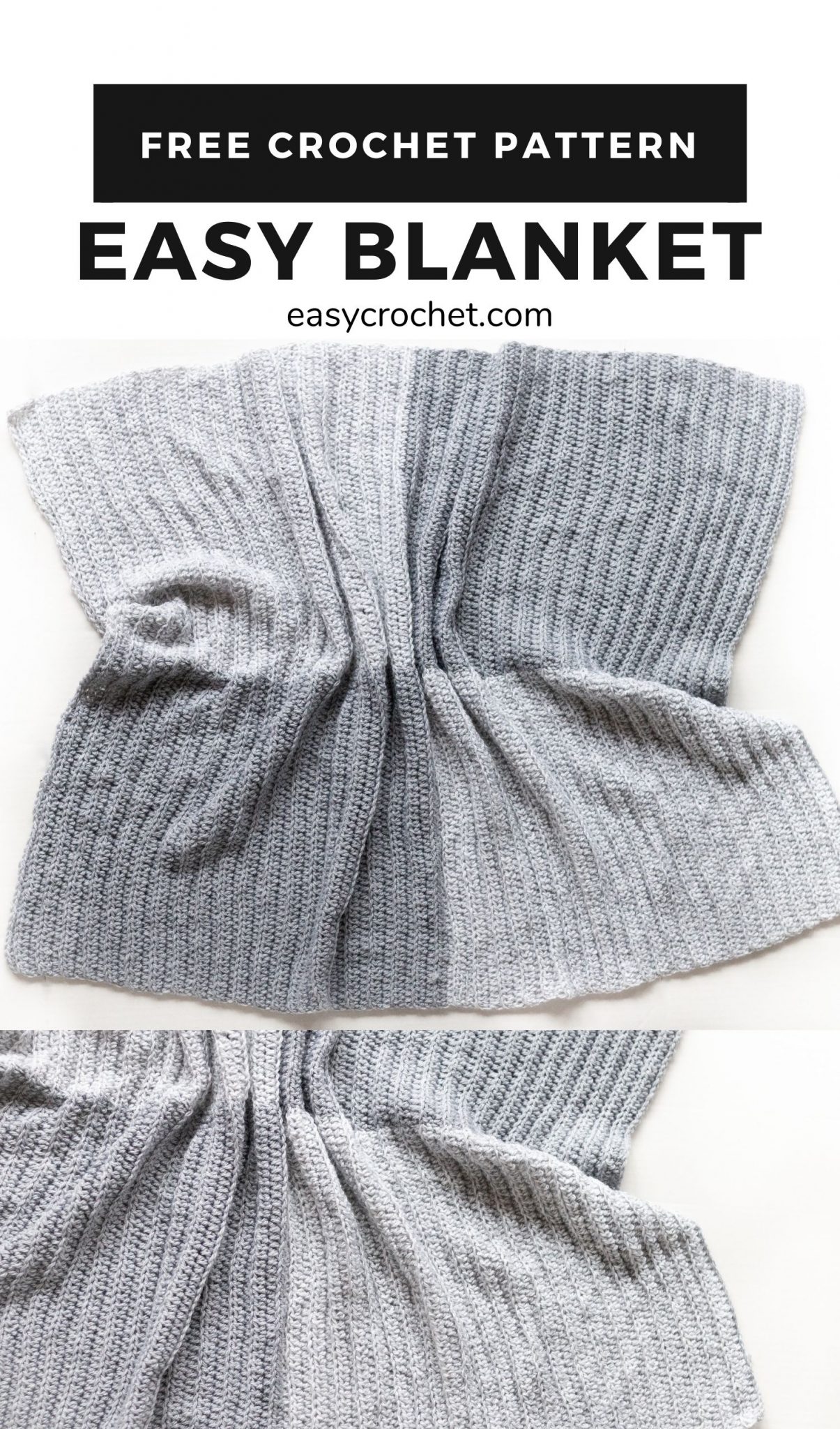 Easy Crochet Blocked Modern Blanket Easy Crochet Patterns