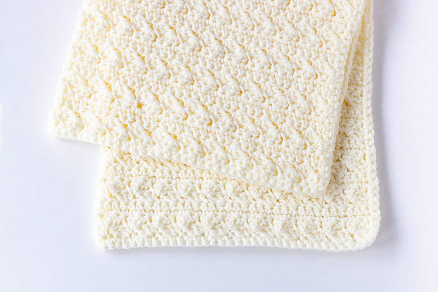 Textured Crochet Afghan Pattern (+7 Sizes!) Easy Crochet Patterns