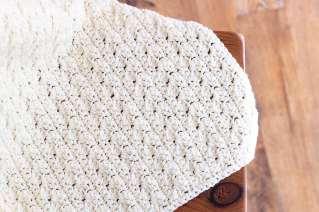 Textured Crochet Afghan Pattern (+7 Sizes!) Easy Crochet Patterns