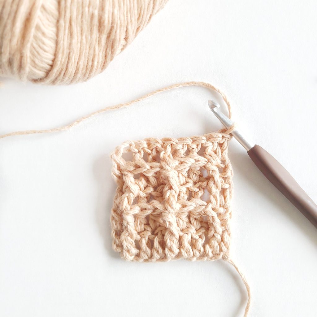 Learn the Crochet Waffle Stitch (StepbyStep Photos)