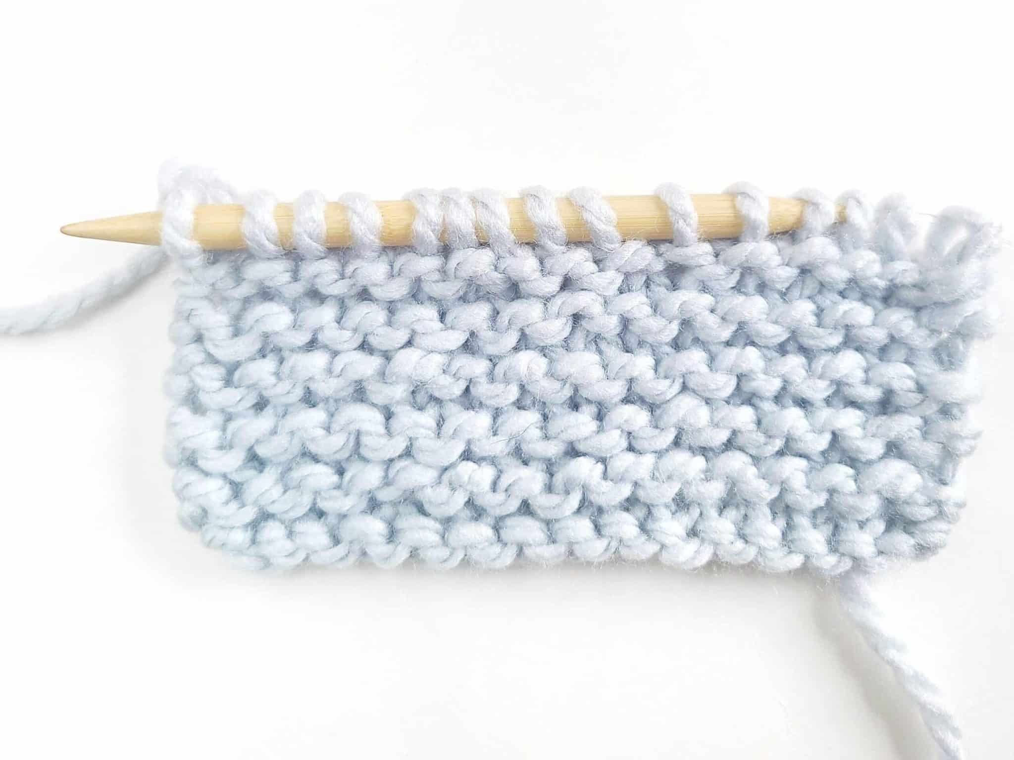 How to Knit a Garter Stitch for Beginners Easy Crochet Patterns
