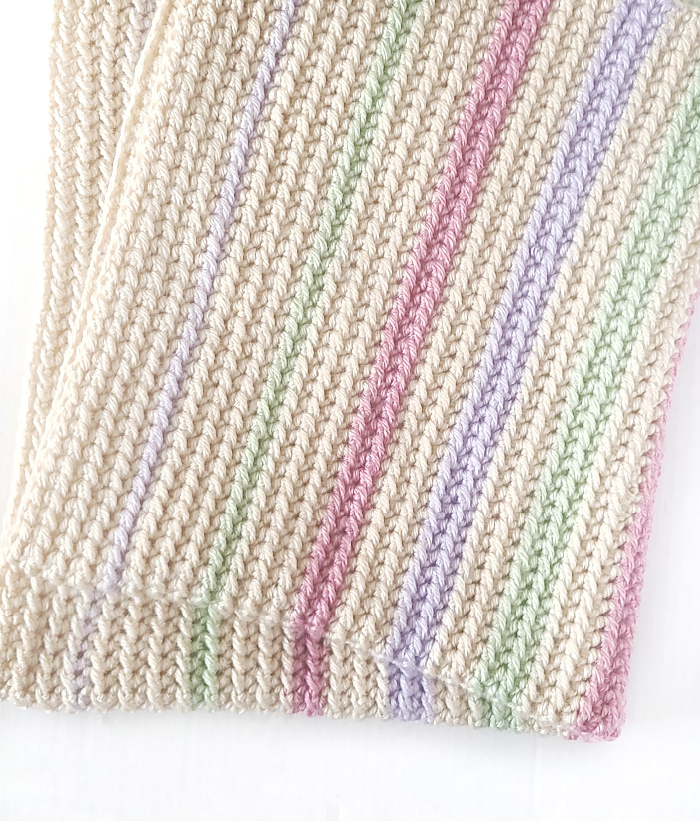 Easy Crochet Baby Blanket Pattern for Spring Easy Crochet Patterns