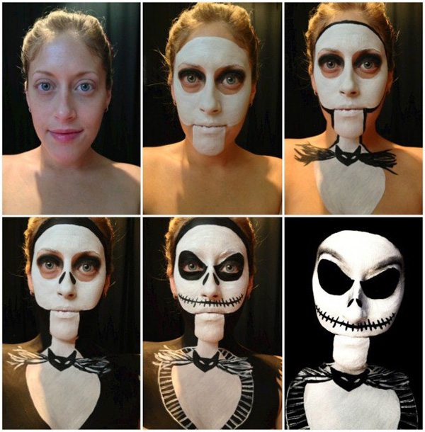 Scary Halloween Makeup Tutorials Easyday