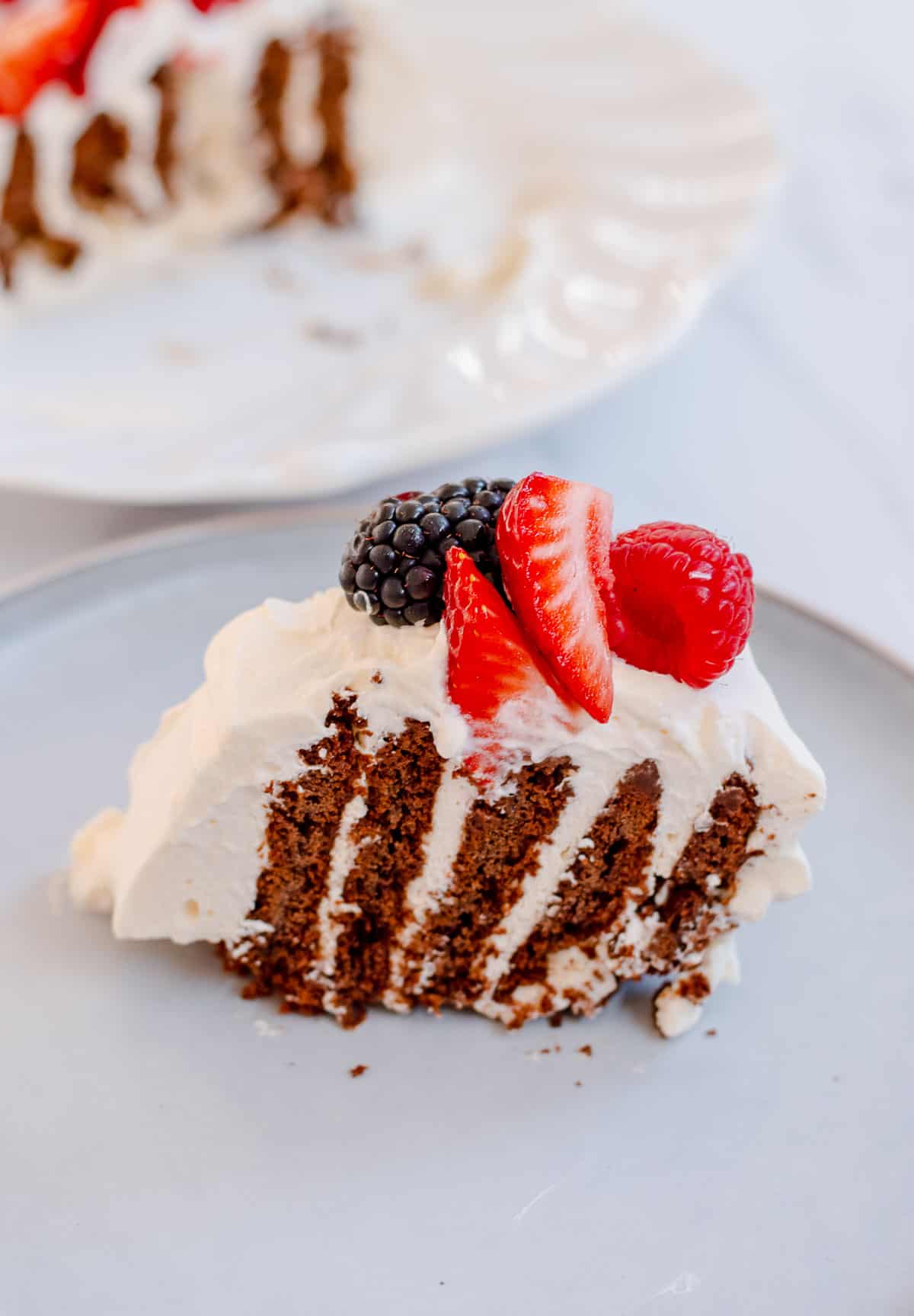 Chocolate Ripple Cake Easy Deliciousness