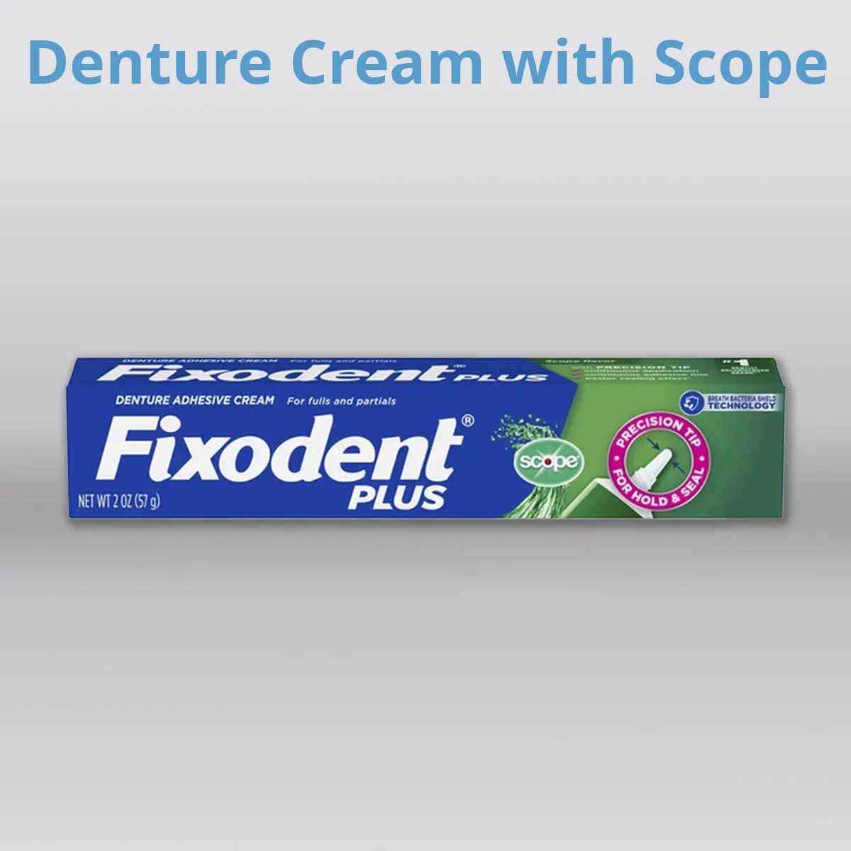 Denture Cream for Easy Denture Strong Hold and Comfortable Fit