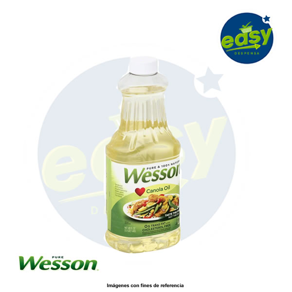 Aceite Wesson Canola Oil 1.42 L EaSY!