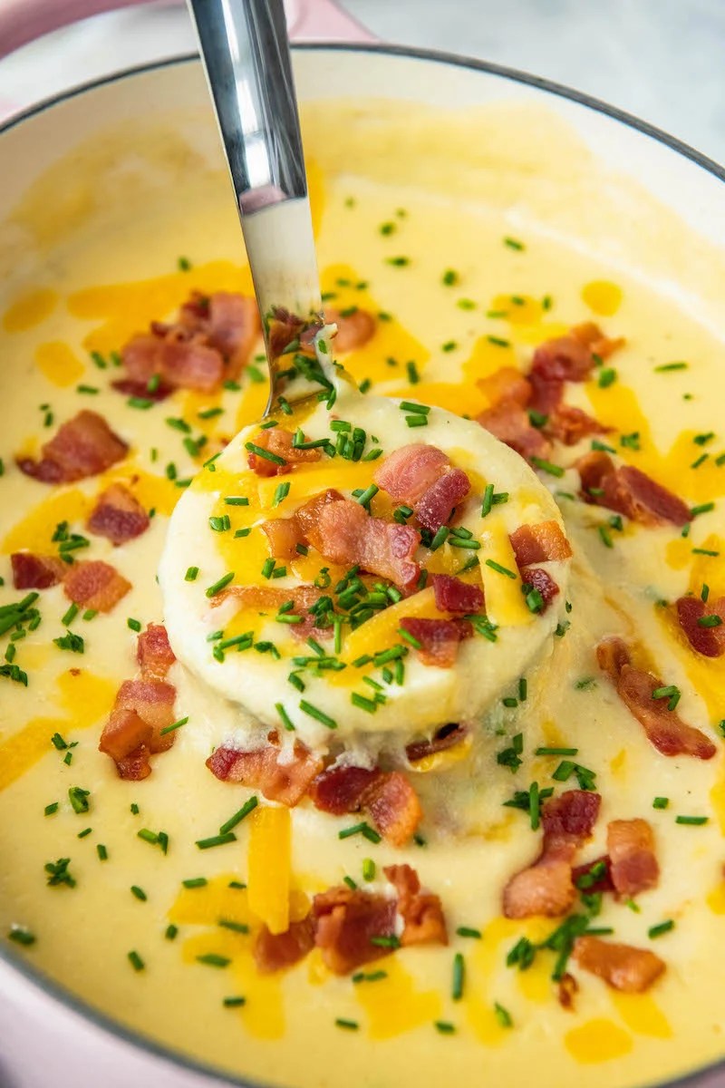 The Best Creamy Potato Soup Recipe Easy Dinner Ideas