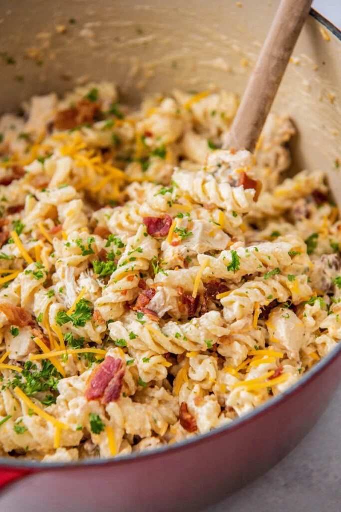 Chicken Bacon Ranch Pasta Easy Dinner Ideas